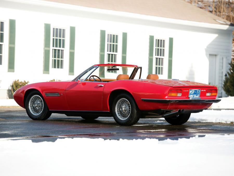  Maserati Ghibli Spyder 1969 года  (фото 40 из 42)